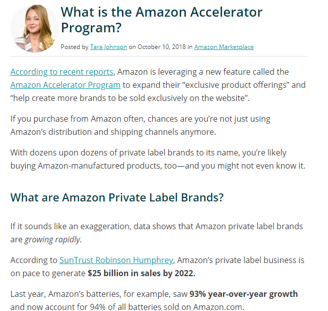 Amazon Accelerator