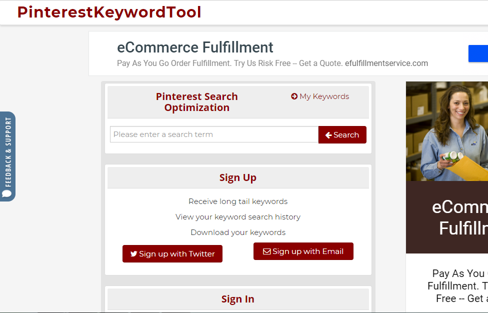 PinterestKeywordTool